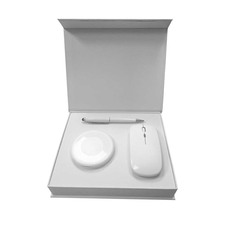 Customized White Gift Set